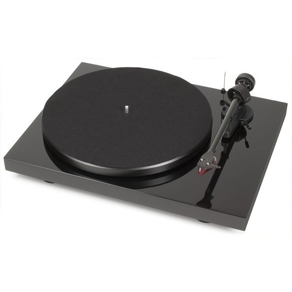 Виниловый проигрыватель Pro-Ject Debut Carbon DC Phono USB (OM 10) - Piano Black - 