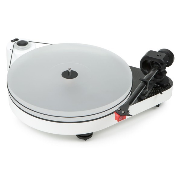 Виниловый проигрыватель Pro-Ject RPM 5 Carbon (Quintet RED) - WHITE - 