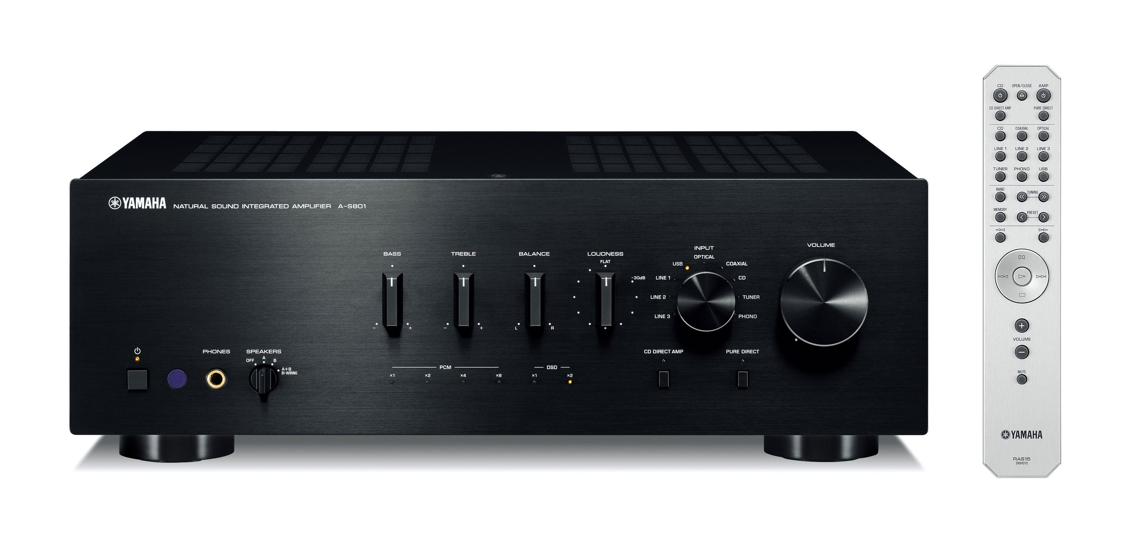 Интегральный усилитель Yamaha A-S801 Black - 