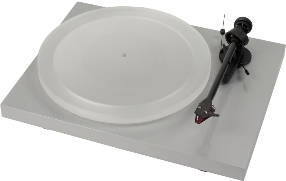 Виниловый проигрыватель Pro-Ject DEBUT III DC Esprit White 2M Red - 