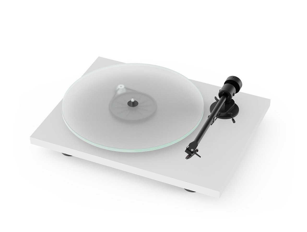 Виниловый проигрыватель Pro-Ject T1 OM 5e White - 